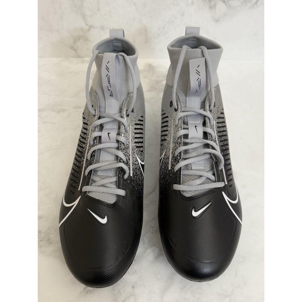 Nike Vapor Edge Pro 360 2 Football Cleats Silver Black HF3454-003 Men’s Size 13 - Picture 5 of 7